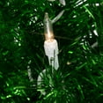 thumbnail image 5 of Northlight 2 FT Prelit Artificial Christmas Tree Paradise Lime Green Tinsel Pine - Clear Lights, 5 of 6