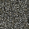 thumbnail image 2 of Miyuki Delica Seed Beads – Size 11/0 (1.6 mm), DB0254, Galvanized Tarnished Silver, 7.2 g, Approx. 1440 Beads, 2 of 7