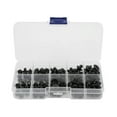 thumbnail image 1 of Safety Eyes,100Pcs Safety Eyes Multi Black Doll Eyes Button Eyes World-Class Design, 1 of 9
