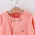 thumbnail image 5 of URMAGIC Baby Outwear Cloak 6 Months- 4 Years, Infant Toddler Girls Kids Fall Winter Button Jacket Warm Cardigan Coat Clothes, 5 of 12