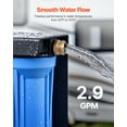 thumbnail image 4 of VEVOR RV Water Filter System 2-Cartridge with Basket for Campers Boats RVs Vans, 4 of 9