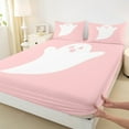 thumbnail image 3 of Castle Fairy Children Kawaii Ghost 4pcs Bed Sheets,Festival Theme King Sheets,Happy Halloween Super Cozy Sheet Set,Luxury Bedroom Decor, 3 of 7