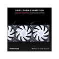 thumbnail image 3 of Phanteks M25-120 D-RGB fan, High-Airflow radiator performance, PWM control up to 2000RPM, ARGB/DRGB lighting, Daisy-Chain cable, Black,3 Pack, 3 of 5