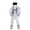 White, variant on Underwraps Adult Orange Astronaut Deluxe Costume - One Size