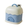thumbnail image 3 of Hucha de juguete creativa, olla de ahorro para niños, casa de almacenamiento grande con 2 ranuras de ahorro, caja de dinero para niños y niñas, decora Azul, 3 of 8
