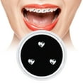thumbnail image 1 of Diamantes Imitación Dentales Dientes Diamante para 3 Piezas Dental Blanca, 1 of 7