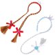 thumbnail image 4 of Jumpingount Niños Trenza Diadema Interesante Mascarada Vestir Sombreros Vestido Adorno Niñas Peluca Diadema Ropa Accesorio Cuidado del cabello Tipo 2, 4 of 6