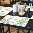 thumbnail image 4 of CounterArt "Bee Crest" 24-Sheet Reusable Premium Paper Placemats, 4 of 6