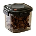 thumbnail image 4 of SSZMDLB under $5 Food Storage Container, Vacuum Sealed Jar, Airtight Storage Container for Grains, Transparent Food Canister for Kitchen, One Button Open Can for Pantry, PET Plastic for Snacks, 4 of 7