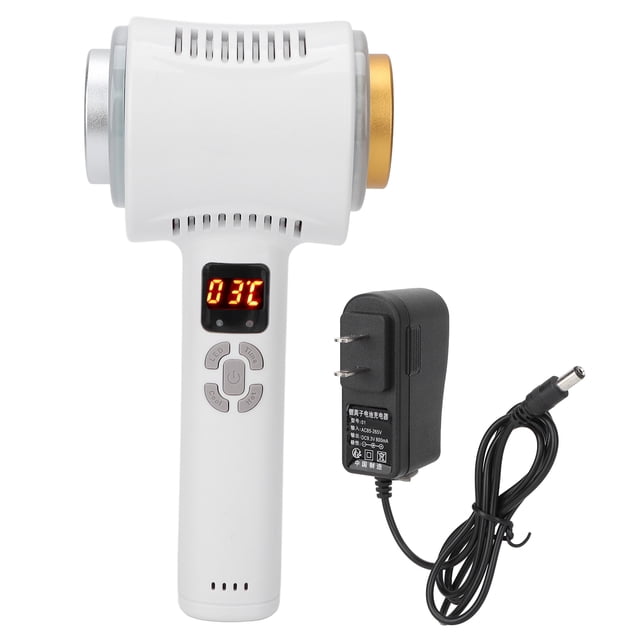 Dispositivo de rejuvenecimiento facial, Martillo frío caliente Martillo facial frío caliente recargable Martillo frío caliente Solución innovadora
