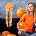 thumbnail image 2 of IFANTNG Linternas de calabaza de papel (2 unidades) para colgar y decorar fiestas., 2 of 8