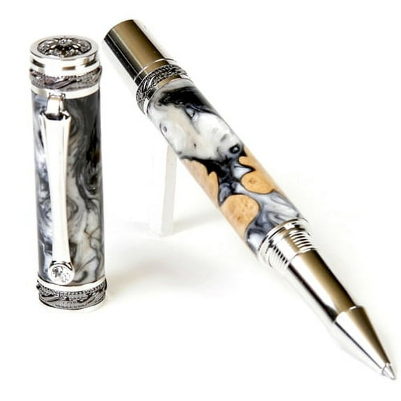 Majestic Rollerball Pen - Black Pearl