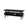 thumbnail image 3 of 47" Japandi Solid Wood TV Stand - Black, 3 of 7