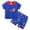 Blue, variant on Toddler Boys Summer Clothes Sets Size 4T 5T Dinosaur Toddler Boy Summer Clothes Outfits Kids Short Sleeve Shirt Shorts Set 2 7 Years Size for 4-5 Years,Camouflage