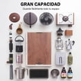 thumbnail image 2 of Caja de Almacenamiento con Tapa 50L, Plásticos Organizadores Apilables, Contenedores de almacenamiento plegables con tapas, Organizador de cajuela para auto, Cajas de almacenamiento, 2 of 7