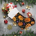 thumbnail image 6 of Coolnut Christmas Stocking Personalized Halloween Large Candy Stocking Hanging Gift Xmas Stockings Decoration 2PCS for Family Holiday Party Ornaments Decor Fireplace, 6 of 7