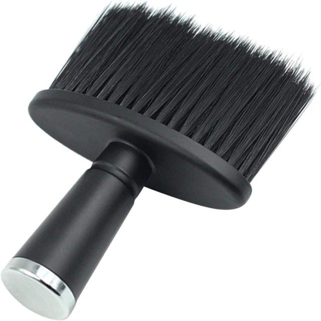 Cepillo para el cuello del cabello Cepillo para el cabello Peluquería Cepillo para el cabello Cepillo profesional para el cuello Cepillo para el cuello Cepillo para el corte de cabello, Peluquería Peluquería (Negro) esquí esquí Gafas de esquí