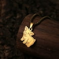 thumbnail image 2 of Piglet Necklace Women Men Jewelry Stainless Steel Animal Pendant Necklaces Gift, 2 of 4