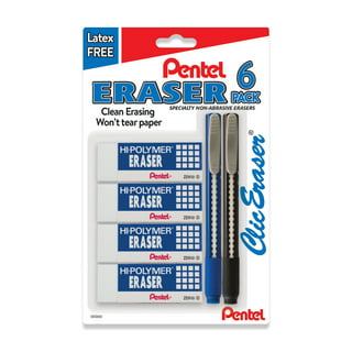 Pentel Hi-Polymer Eraser - Super XL, White