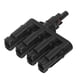 thumbnail image 3 of 1 par de conectores solares TH Branch 4 a 1, conectores paralelos de Panel Solar fotovoltaico macho hembra, 1000V CC YUNYI BRAND Deportes, 3 of 8