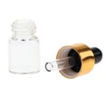 thumbnail image 3 of 20 botellas de vidrio vacías con gotero para aceites esenciales, transparentes. 2ML, 3 of 5