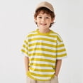 thumbnail image 2 of Gerichy Boys Tshirts,Boys 4th of July Shirt Boys Tops Graphic Prints Round Neck Short Sleeve Outfits Spring Summer Tee T Shirts Casual Simple style Clothes, 2 of 4