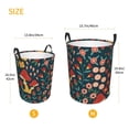 thumbnail image 3 of Fuzoiu Berries and Flowers Print Circular Hamper,Laundry Basket with Handle,Collapsible Laundry,Dirty Clothes Storage Basket,for Bedroom Bathroom Dorm Living Room-Small, 3 of 6