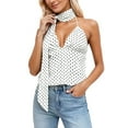 thumbnail image 1 of REDARER Women's Ribbed Strap Tank Top with Built In Bra Support for Everyday Casual Layering Comfort, 1 of 6