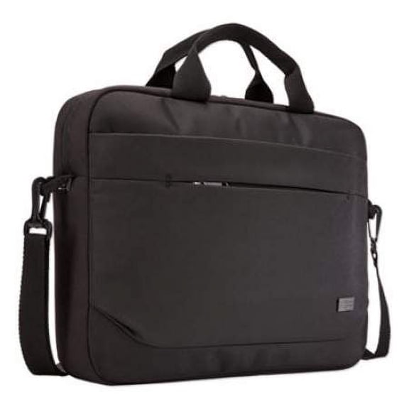 Case Logic Advantage Laptop Attache, For 14" Laptops, 14.6 x 2.8 x 13, Black (3203986)