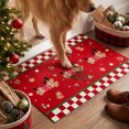 thumbnail image 4 of Qwtwty Christmas Door Mat, Non Slip Washable Xmas Welcome Mat, Winter Holiday Decorative Carpet for Living Room Bedroom Front Porch Christmas Decorations, 4 of 7