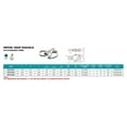 thumbnail image 2 of 316 STAINLESS STEEL SWIVEL SNAP SHACKLE 4-3/4" (S0157-0003), 2 of 2