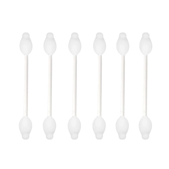 MesaSe Safety Cotton Swabs Large Tips with Paper Stick for Baby and Children Clean(3 Packs of 108ct total 324)