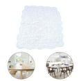 thumbnail image 4 of Vintage Rectangle Cotton Crochet Lace Table Cloth Small Tablecloth 40X60Cm White, 4 of 9