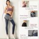 thumbnail image 2 of Pantalones de yoga 2 en 1 para mujer, mallas de compresión sin costuras de cintura alta de secado Romacci Leggings de yoga para mujer, 2 of 7