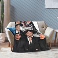 thumbnail image 4 of Blanket Jacob Elordi Soft and Comfortable Wool Fleece Throw Blankets Gift for Home Decoration Sofa Office car Camping Yoga Travel Home Decoration Cozy Plush Beach, 4 of 5
