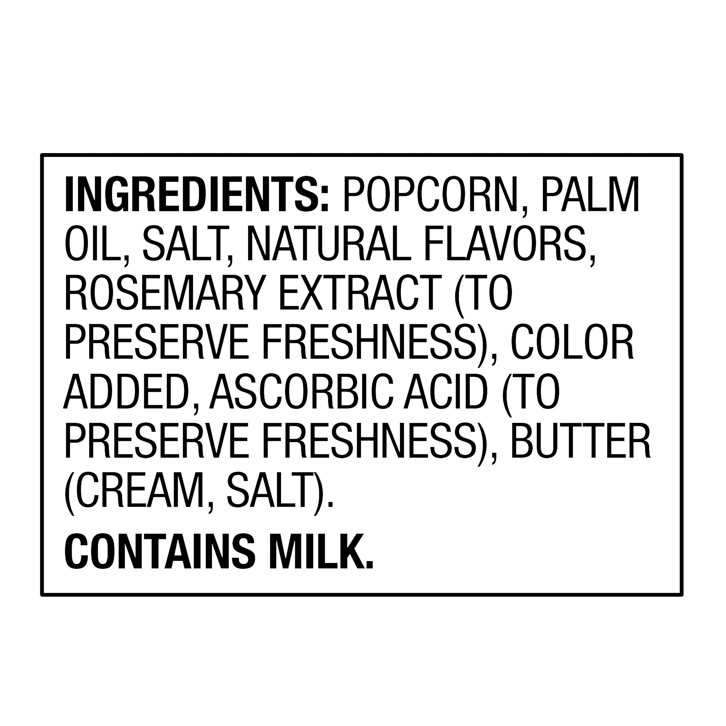 Great Value Light Butter Flavored Microwave Popcorn, 2.03 oz, 12 Count