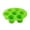 500# Green, variant on Silicone Molds 7 Cups Eg g B ite Pudding Mould Bakeware Round Cup Cake Pan