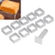 thumbnail image 4 of Herramienta De Repostería DIY Juego De Moldes Para Hornear Hermosos Y Duraderos Varios Para Pastelería Para Hacer Pasteles De Luna Para Herramienta De Cocina Para El Hogar ANGGREK Otros, 4 of 8