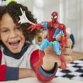 thumbnail image 5 of MixMashers Marvel Spider-Man Toy, 5” (12 cm) Avengers Mix-&-Match Action Figure, 4+, 5 of 12