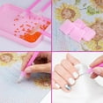 thumbnail image 4 of SURJDE 60 Slots Diamond Painting Storage Containers, Pink Diamond Art Accessories and Tools Kit Box with Shockproof Jars for DIY Diamond Art Craft Jewelry Bead Rhinestones Organizer, 4 of 7