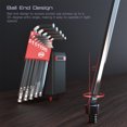 thumbnail image 2 of Allen Wrench Set 35 Piece Hex Key Set Metric Allen Key Set S2 Steel And, 2 of 8