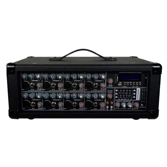 Mezcladora Amplificada de 300W RMS Audiobahn APM8300i