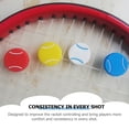 thumbnail image 1 of KAKOWELY Tennis Racket Vibration Dampeners Tennis Match Practice 4Pcs 1In, 1 of 8