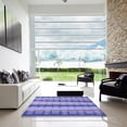 thumbnail image 7 of Ahgly Company Machine Washable Indoor Rectangle Transitional Slate Blue Area Rugs, 7' x 10', 7 of 7