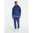 thumbnail image 2 of Athletic Works Men's and Big Men's Mix Media Joggers, Size S-4XL, 2 of 5