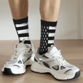 thumbnail image 6 of Gaeub American Flag Print Adult Crew Socks,Mid-Calf Socks,Stylish & Comfortable Adult Socks for Men & Women,Crew Athletic Socks for Sport Running Traveling, 6 of 6