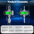 thumbnail image 2 of 2T Crane Scale, 2000kg Digital Industrial Scale, Electronic High-Precision Hanging Scale with Remote Control and LCD Screen, 2 of 5