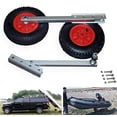 thumbnail image 1 of Seamax Easy Load Boat Launching Wheels Set for Inflatable Boat & Aluminum Boat, with 12" Pneumatic Tire & 2 Height Position, 1 of 5