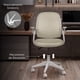 thumbnail image 5 of MAGMALIFE Silla de Oficina Natti Ergonómica con Respaldo de Malla Transpirable, Altura e Inclinación Ajustables, Reposabrazos Abatibles 90°, Ruedas 360° Silenciosas y Base Reforzada, Soporta 150 kg, 5 of 8