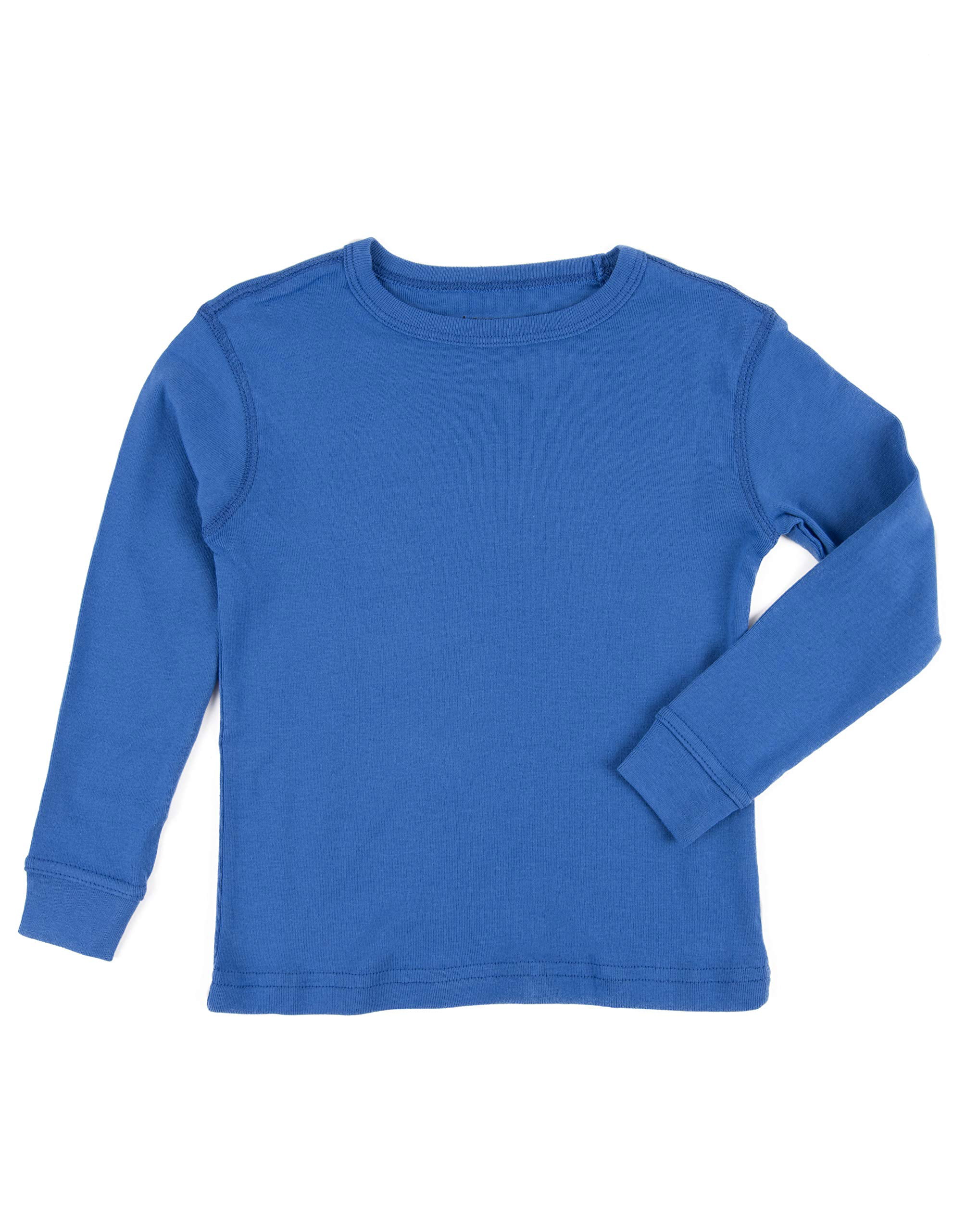 Size 2-6 Years CuteOn Kids Long Sleeve T-Shirt 100% Cotton Variety of Colors 